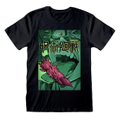 Jujitsu Kaisen - T-shirt unisexe Noir "Finger Licking" - S