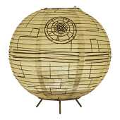 Lampe de Bureau Lanterne en Papier Star Wars Étoile de la Mort