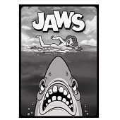 Jaws lithographie Limited Edition 42 x 30 cm