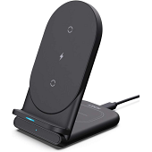 Aukey - Support de charge sans fil 2 en 1 LC-A2 Aircore Series