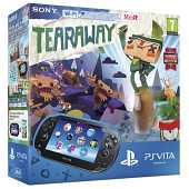 Playstation Vita Wi-Fi Black + Memory 4GB + Tearaway