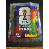 Autocollants Panini Coupe du Monde FIFA 2026 - 1 Paquet avec 7 Autocollants Version Mexique NEUF