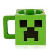 Minecraft Creeper Face Plastic Mug