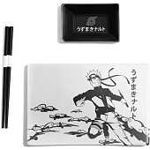 Naruto Shippuden Keramisch Sushi Set met Eetstokjes