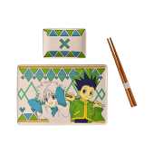 Hunter x Hunter Keramiek Sushi Set met Eetstokjes Gon & Killua