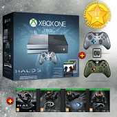 Xbox One 1TB Steel Grey Halo 5 Ultra Limited Edition