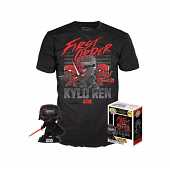 Funko Pop! & Tee: Star Wars: Rise of Skywalker: Kylo Ren Supreme