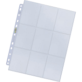 Ultra Pro - Feuille de 9 Cases Platinum a l'unité